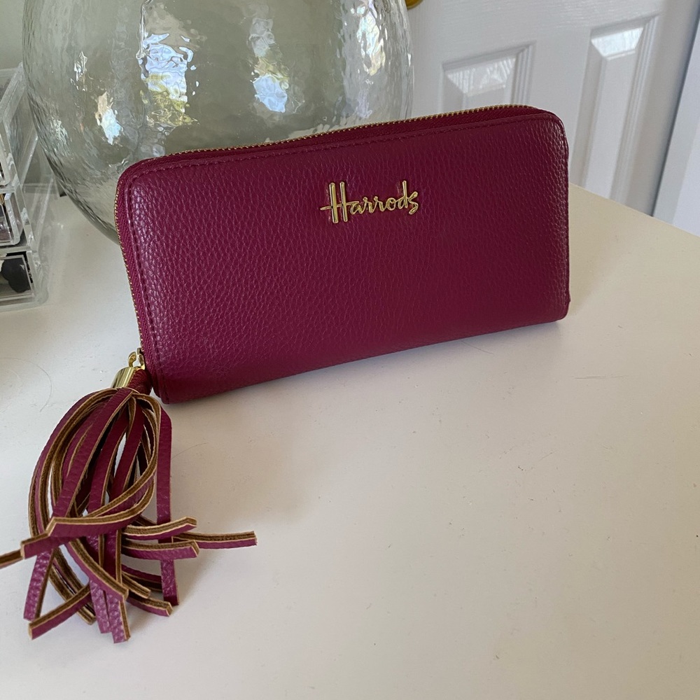 Harrods Wallet with Tassel